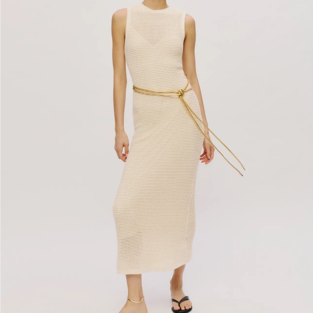Camille Open Knit Maxi dress- Reformation